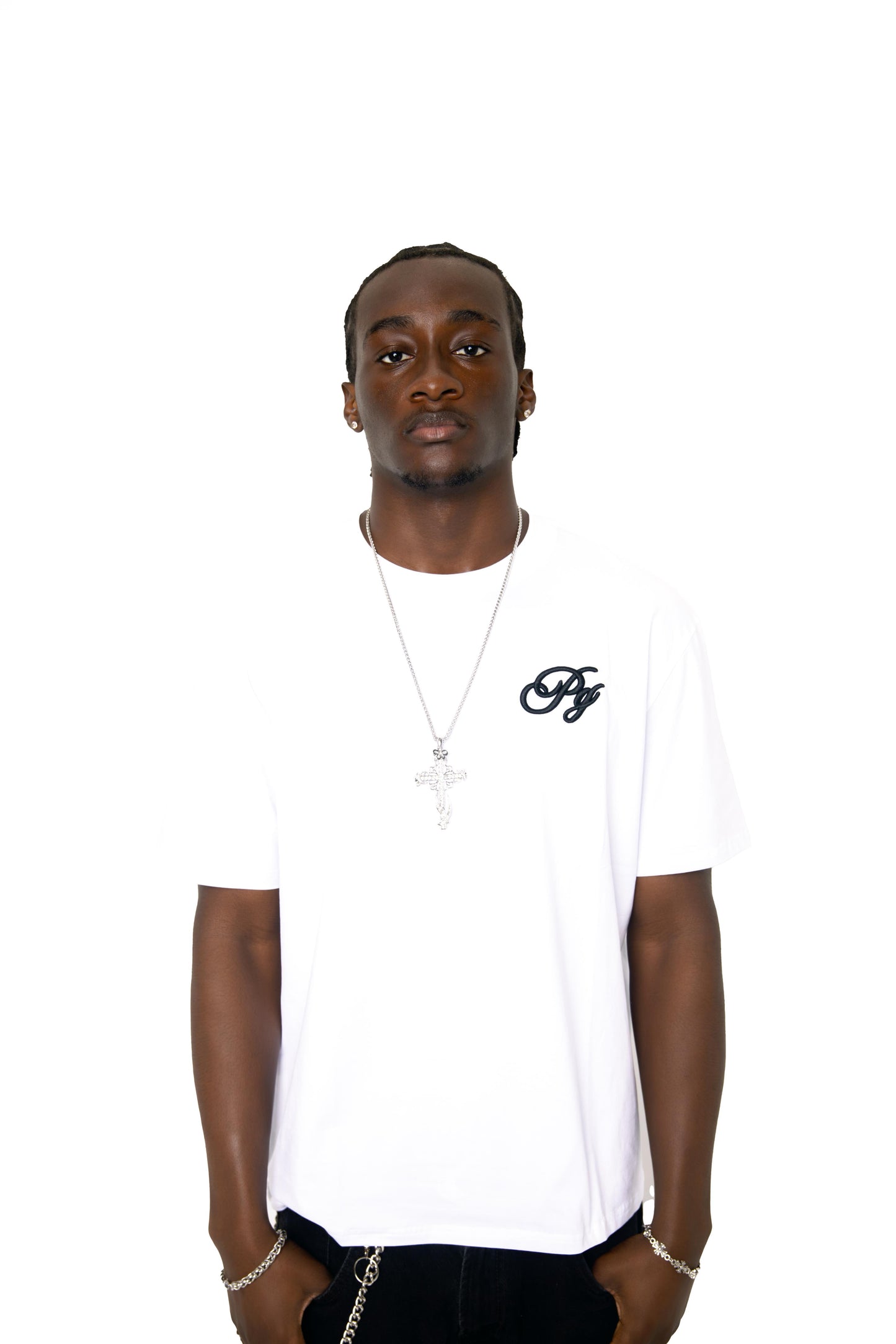 Play Ground Essential White T-shirt