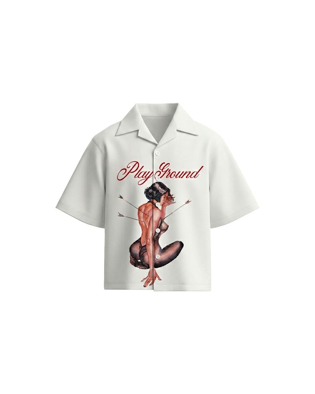 Love Wounds Bowling shirt